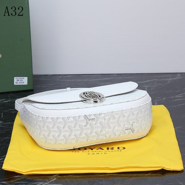 GOYARD SEAL CLASP THE 233 BAG WHITE 25CM