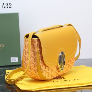 GOYARD SEAL CLASP THE 233 BAG YELLOW 25CM