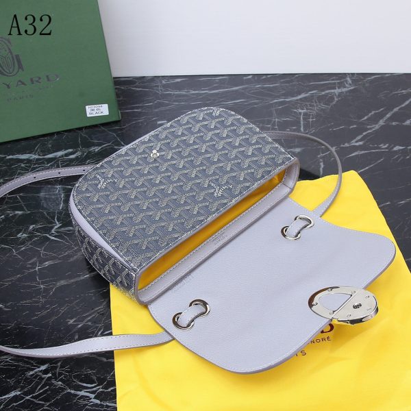 GOYARD SEAL CLASP THE 233 BAG GREY 25CM