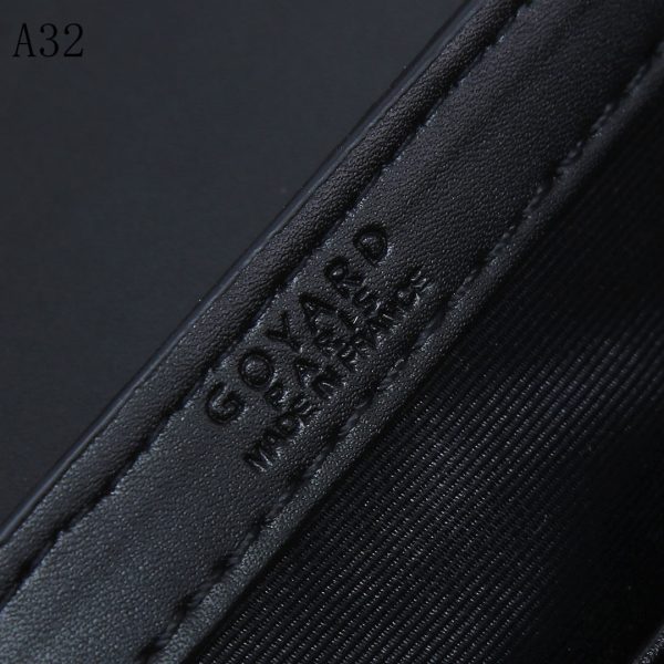 GOYARD SAIGON PM BAG BLACK 20CM