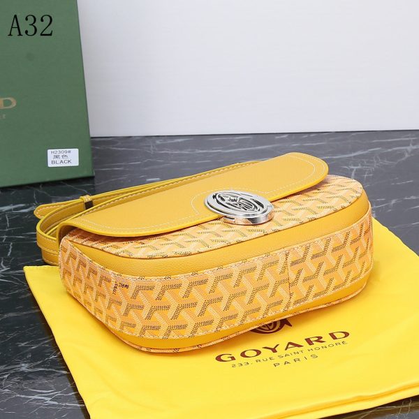 GOYARD SEAL CLASP THE 233 BAG YELLOW 25CM