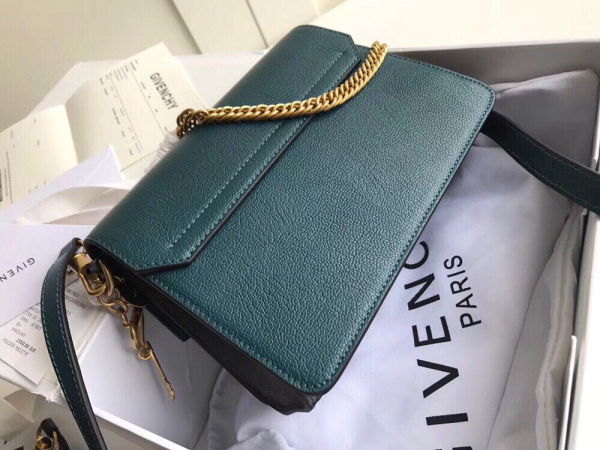 GIVENCHY GV3 SHOULDER BAG GREEN FOR WOMEN 11.4IN/29CM