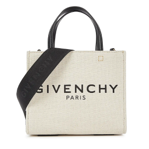 GIVENCHY MEDIUM TOTE SHOPPER BAG CANVAS BEIGE FOR WOMEN 7.5IN/19CM HIGH QUALITY