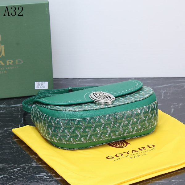 GOYARD SEAL CLASP THE 233 BAG GREEN 25CM