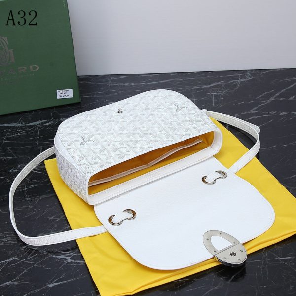 GOYARD SEAL CLASP THE 233 BAG WHITE 25CM