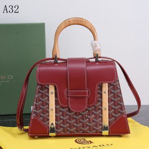 GOYARD SAIGON PM BAG BURGUNDY 20CM