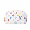 LOUIS VUITTON X MURAKAMI COSMETIC POUCH PM MONOGRAM WHITE 19CM M13744