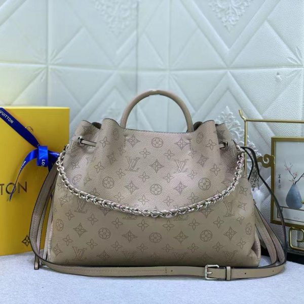 LOUIS VUITTON BELLA TOTE MAHINA GALET 32CM M59201