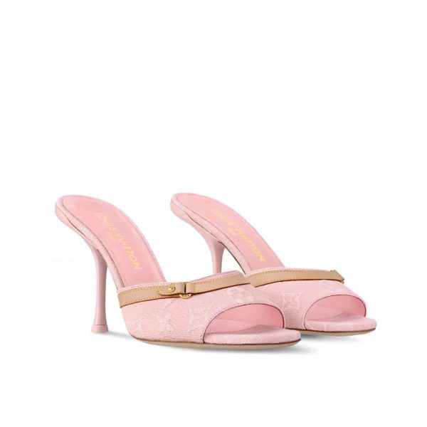 LOUIS VUITTON 6AM MULE ROSE 1ADIFX