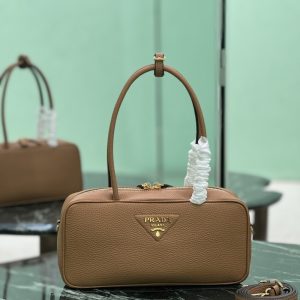 PRADA MEDIUM TOP HANDLE BAG CARAMEL 29CM 1BB126 2DKV F03V8 V ONO