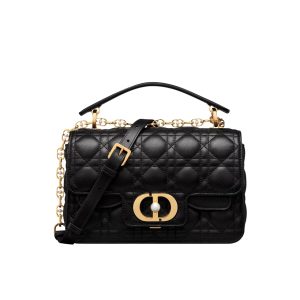 DIOR JOLIE SMALL TOP HANDLE BAG BLACK 19CM M9271UBHI M900