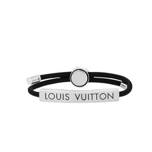 LOUIS VUITTON SPACE BRACELET BLACK M00273