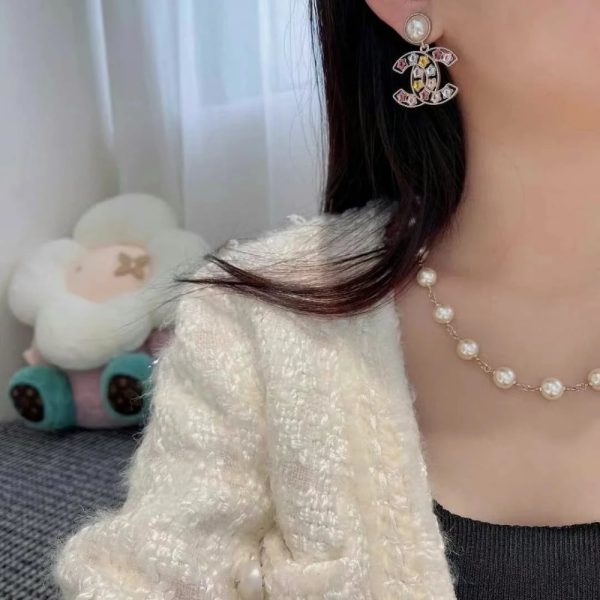 CHANEL COLORFUL STAR EARINGS ABF197 B19940 NAFQF