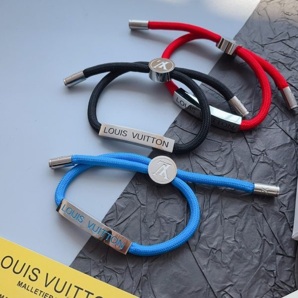 LOUIS VUITTON SPACE BRACELET RED M00274