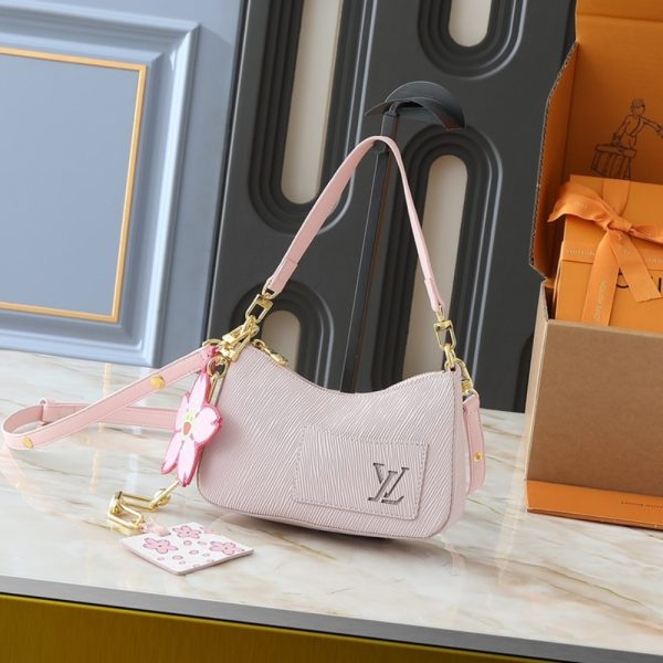 LOUIS VUITTON X TAKASHI MURAKAMI MARELLINI CHEEKY PINK 19CM M13101