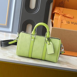 LOUIS VUITTON KEEPALL BANDOULIÈRE 25 LEMON YELLOW 25CM M14078