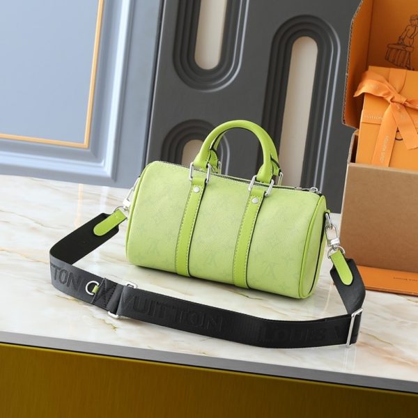 LOUIS VUITTON KEEPALL BANDOULIÈRE 25 LEMON YELLOW 25CM M14078