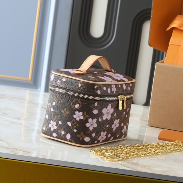 LOUIS VUITTON X TM NICE MINI SAKURA BROWN 20CM M14181
