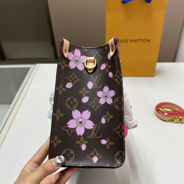 LOUIS VUITTON X TM ONTHEGO PM SAKURA BROWN 25CM M13269