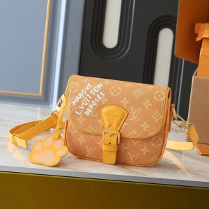 LOUIS VUITTON MONTSOURIS MESSENGER MONOGRAM YELLOW 20CM M12694