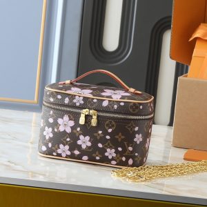 LOUIS VUITTON X TM NICE MINI SAKURA BROWN 20CM M14181