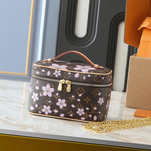 LOUIS VUITTON X TM NICE MINI SAKURA BROWN 20CM M14181