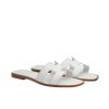HERMES ORAN SANDAL BLANC H021056Z 02350