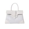 GOYARD SAÏGON TOTE BAG WHITE 34CM SAIGOCMMLTY50CL50P