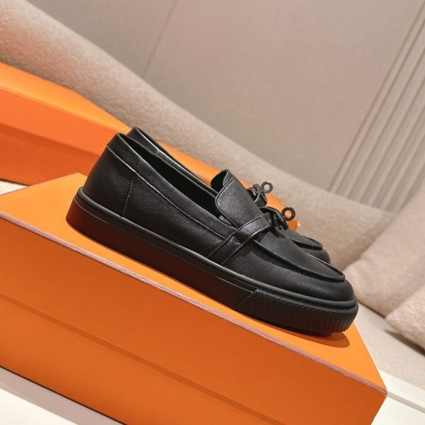 HERMES GAME SLIP ON SNEAKER NOIR H241850ZH03395