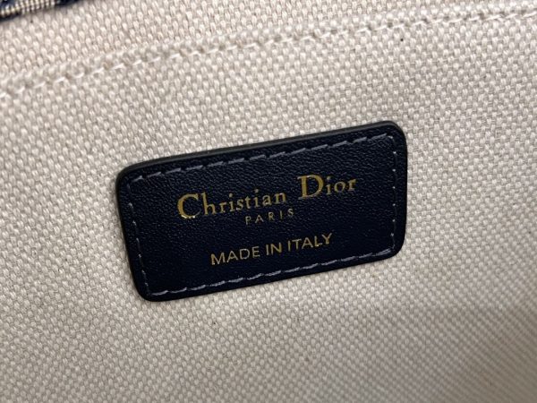 Christian Dior Oblique Shoulder Bag Navy