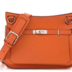 Hermes Orange Poppy Swift Bag
