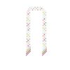 LOUIS VUITTON X TAKASHI MURAKAMI MONOGRAM MULTICOLOR BB BANDEAU IN WHITE 120CM M94963