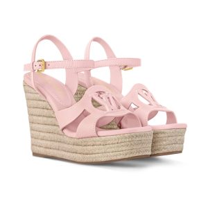 LV ISOLA WEDGE SANDAL ROSE 1AGYI1