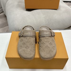 LOUIS VUITTON TO GO FLAT COMFORT CLOG HAZELNUT BROWN 1AHLVS
