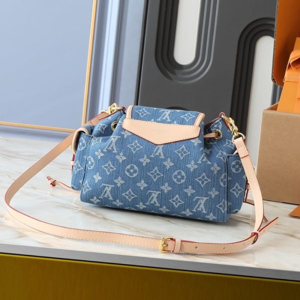 LOUIS VUITTON ODYSSEE WASHED DENIM 27CM