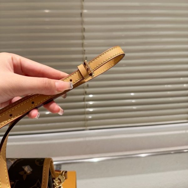 LOUIS VUITTON NANO DIANE BAG BROWN 18CM M83298