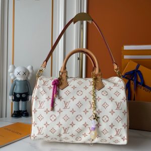 LOUIS VUITTON SPEEDY SOFT 30 LUCKY BAG MONOGRAM DUNE 30CM M15108