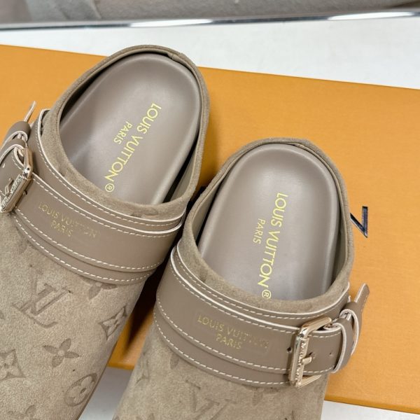 LOUIS VUITTON TO GO FLAT COMFORT CLOG HAZELNUT BROWN 1AHLVS