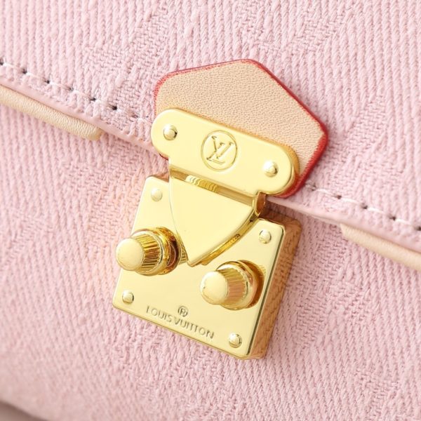 LOUIS VUITTON POCHETTE CAMILLE WASHED PINK 20CM