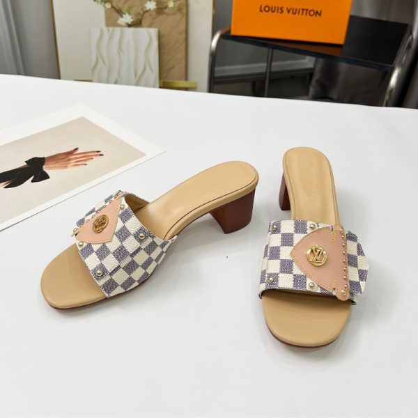 LOUIS VUITTON LV FRAME MULES AZUR 1AHMFM