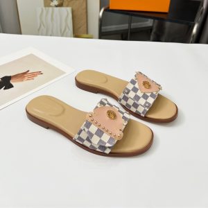 LOUIS VUITTON LV FRAME FLAT MULE AZUR 1AHLPK