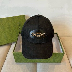 GUCCI SUPREME BASEBALL CAP BLACK