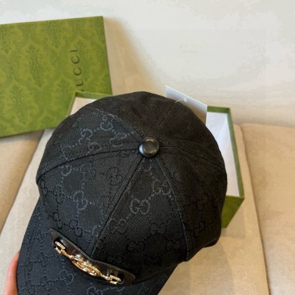 GUCCI SUPREME BASEBALL CAP BLACK