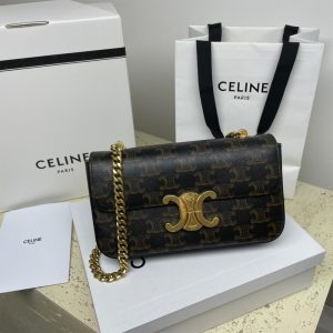 CELINE CHAIN SHOULDER BAG CLAUDE (HIGH-END GRADE）