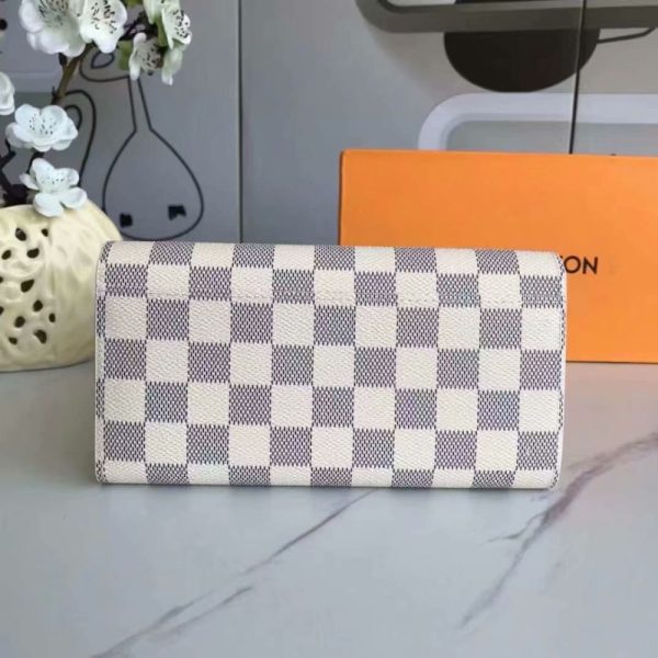 SUMMER SET: LOUIS VUITTON GRACEFUL PM DAMIER AZUR & SARAH WALLET DAMIER AZUR