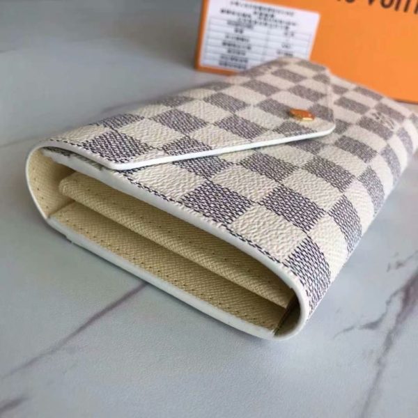 SUMMER SET: LOUIS VUITTON GRACEFUL PM DAMIER AZUR & SARAH WALLET DAMIER AZUR