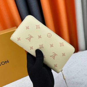 LOUIS VUITTON ZIPPY WALLET BICOLOR EDEN 19CM M13644