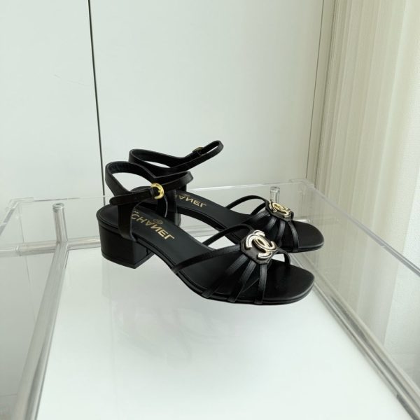 CHANEL SANDALS BLACK G46274 B19511 94305
