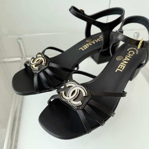 CHANEL SANDALS BLACK G46274 B19511 94305