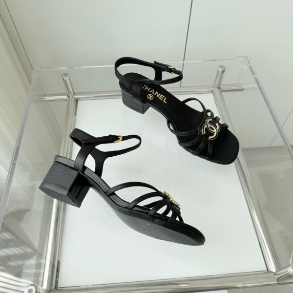 CHANEL SANDALS BLACK G46274 B19511 94305